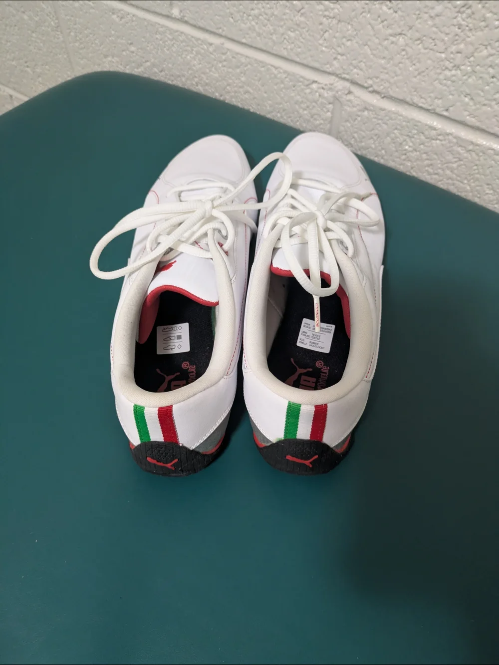NEW PUMA x Ferrari Men’s White Driving Sneakers - Picture 4 of 5